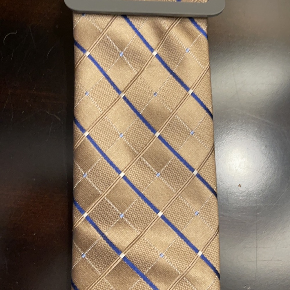 NWT Stafford Lakeside Spinner Tie - Picture 4 of 6